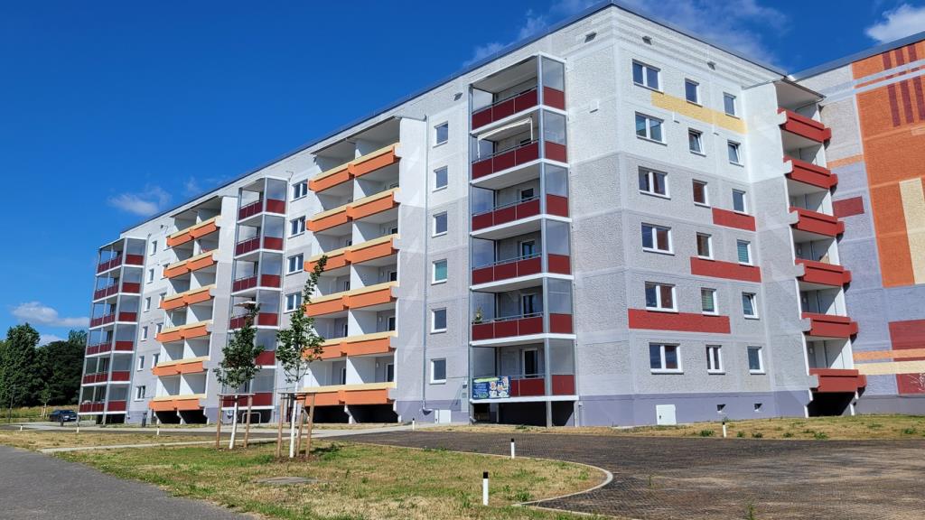 aussenansicht-3 BGL – 3 Zimmer in Leipzig, Erstbezug nach Sanierung mit Aufzug