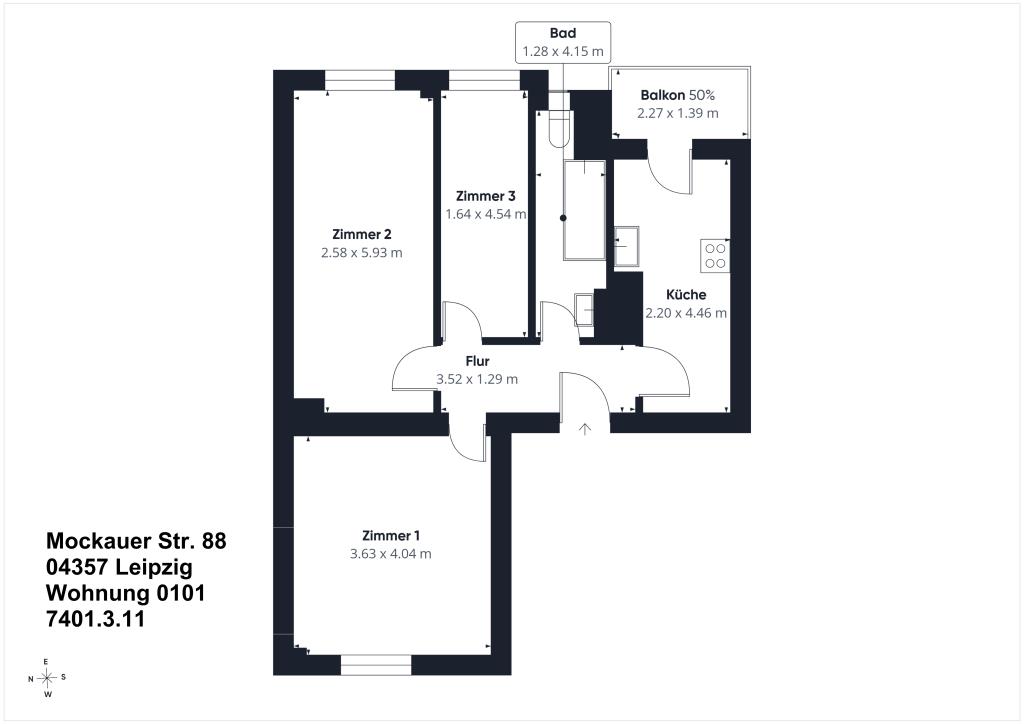 grundriss-eg-links BGL &ndash; Wohnungsangebot
